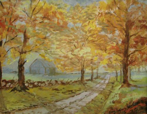 Country Road by Mary Hafner