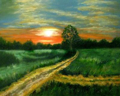 Country Road by Nancy Smith