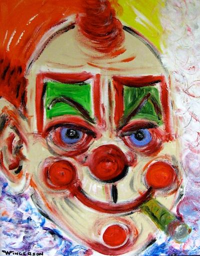 Guido the Clown by Richard Wingerson