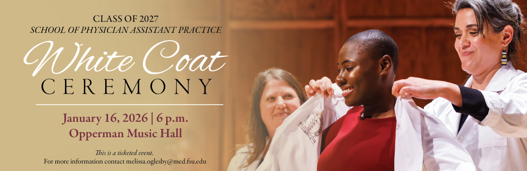 Class of 2027 School of Physician Assistant Practice White Coat Ceremony