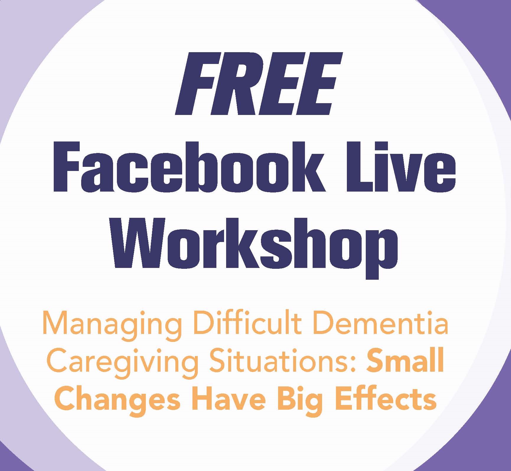 Free Facebook Live Workshop
