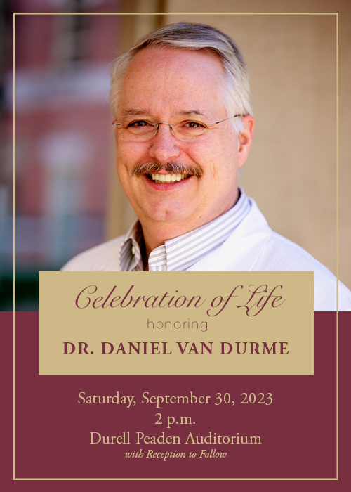 Dr. Van Durme Memorial