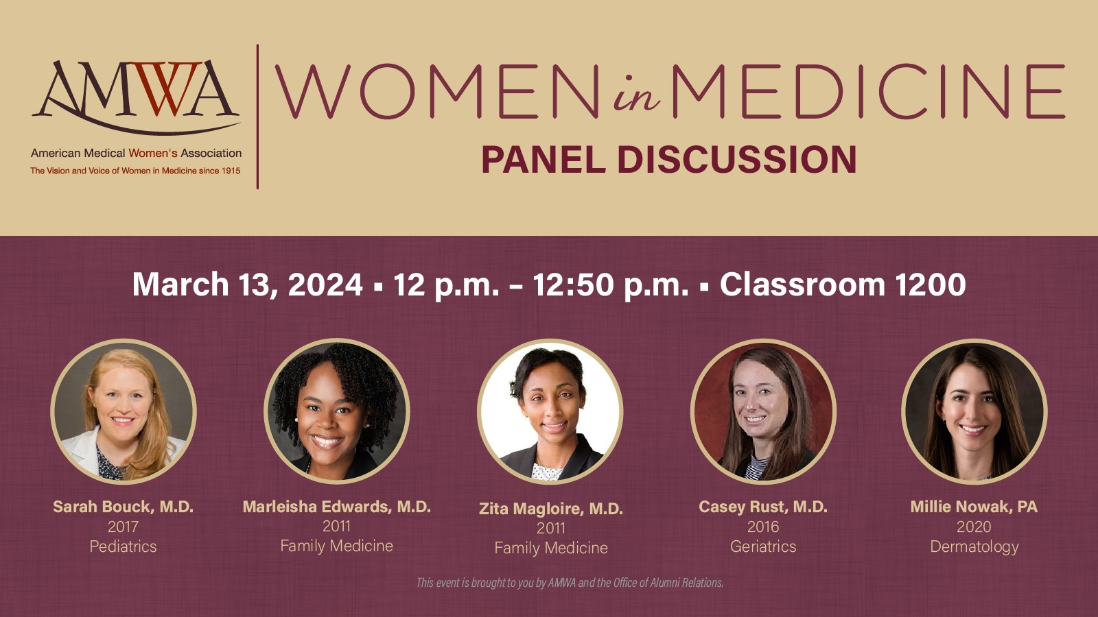 Women in Medicine Panel