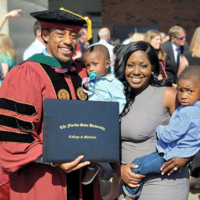 Allan Joseph and family