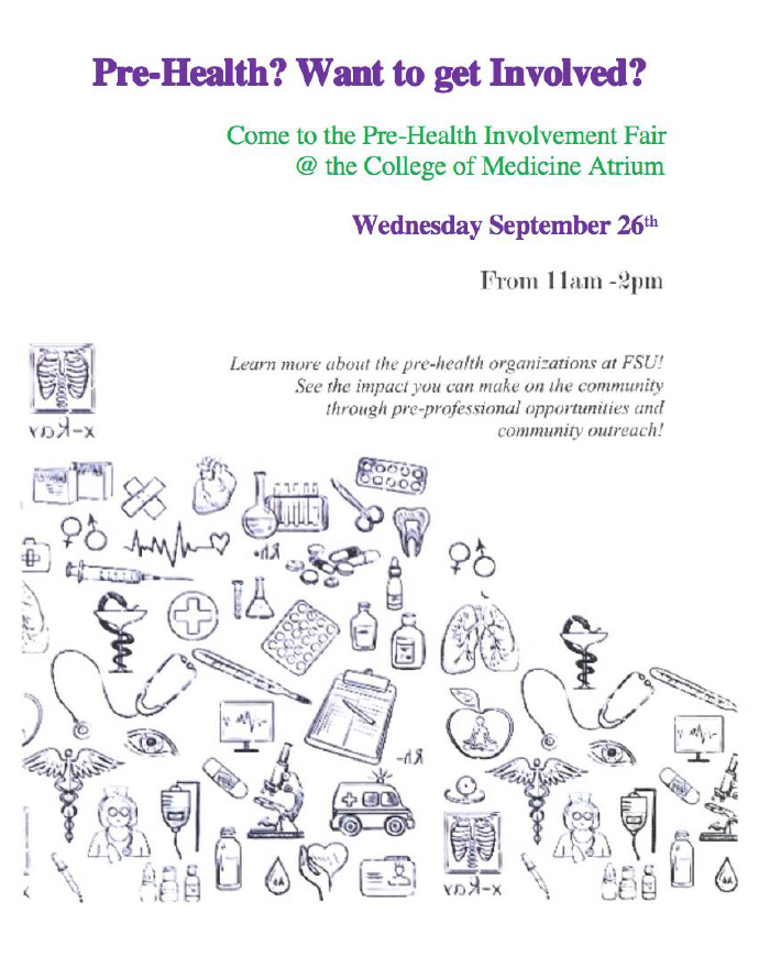 pre-health involvement fair