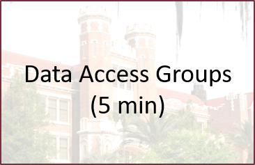 data access groups