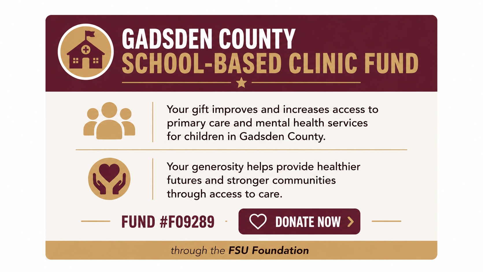 Donate Now to Fund F09289