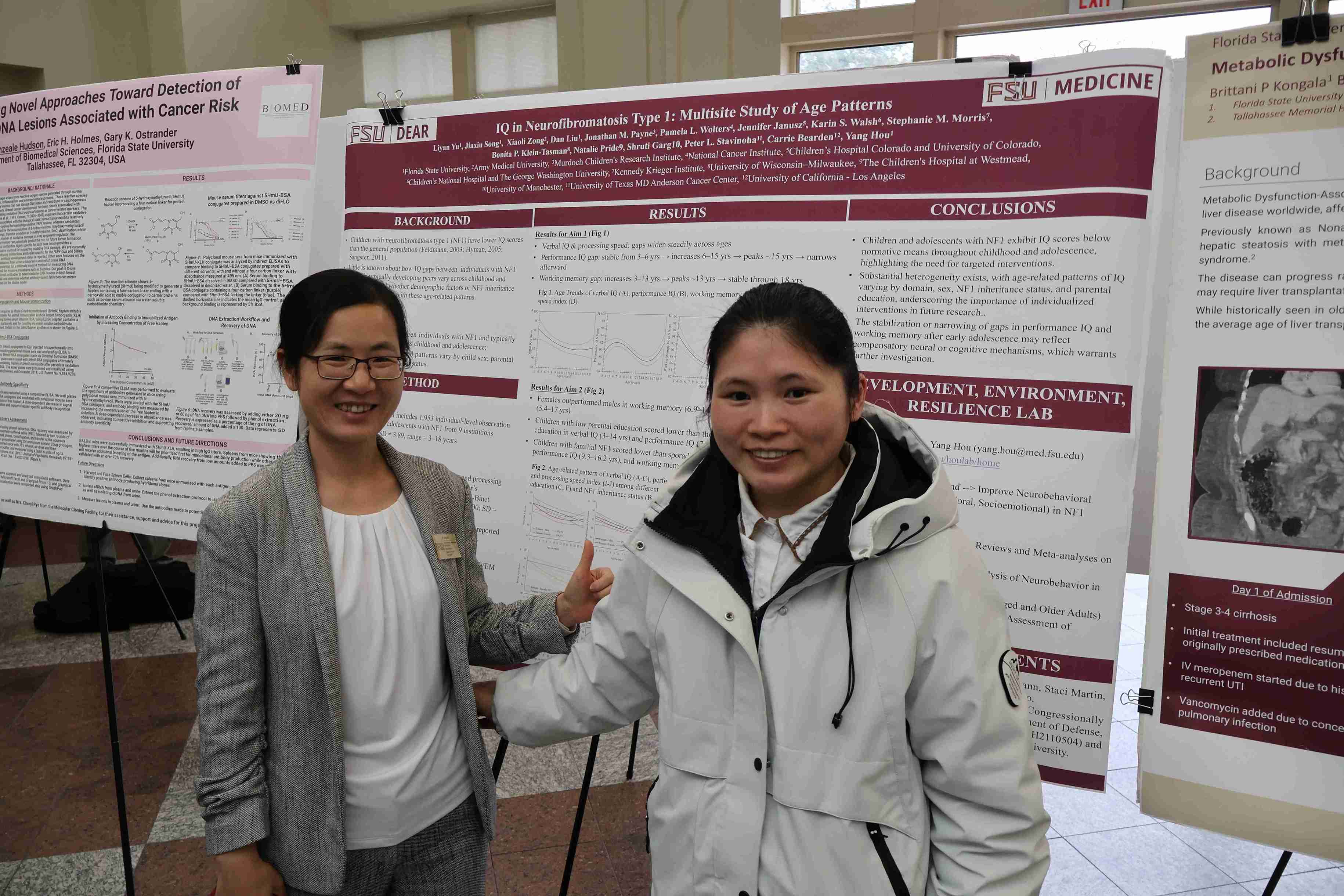 Group photo of an IPRD mentor and postdoctoral scholar standing together.
