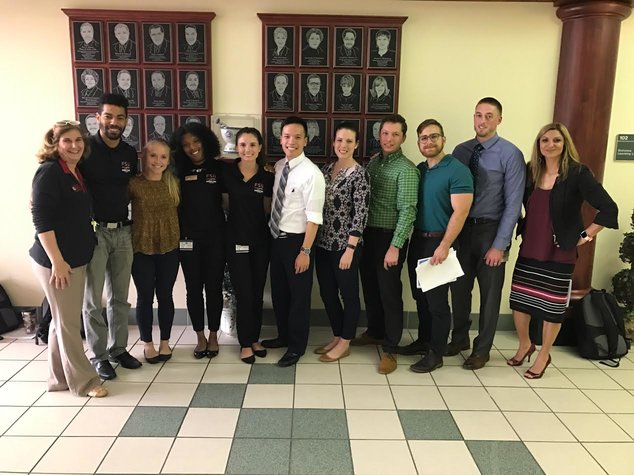 FSU College of Medicine students attending an Interprofessional Case Seminar at the FAMU College of Pharmacy