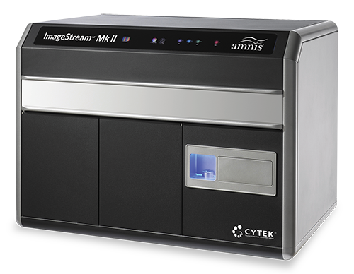 Image shows a Cytek ISX machine