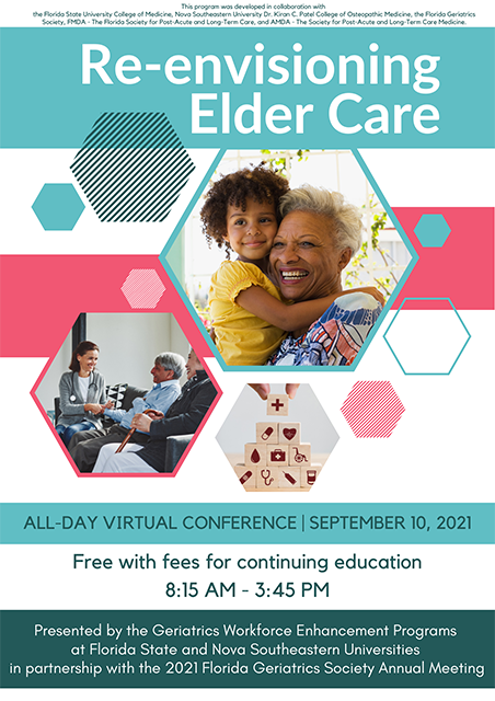 Front Page of Re-envisioning Elder Care Brochure