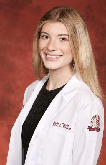 Jenna Claydon, MD Class of 2029