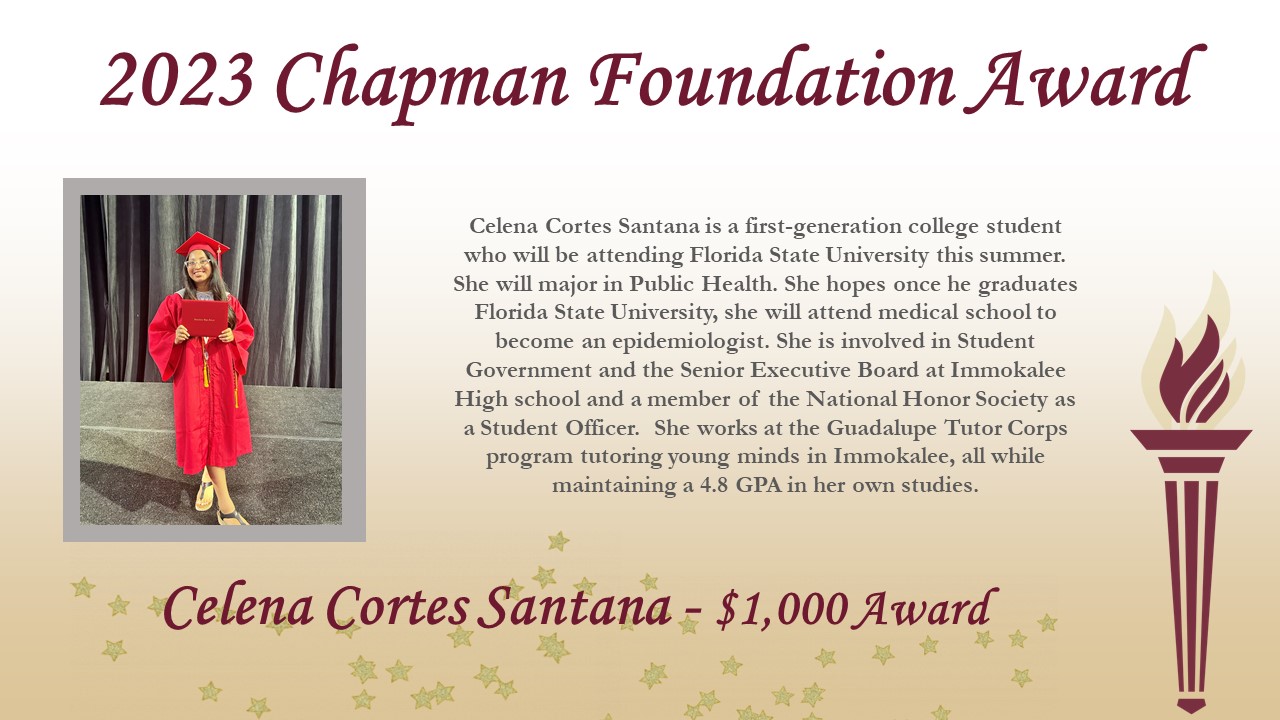 2023 Chapman Foundation Award pt 3