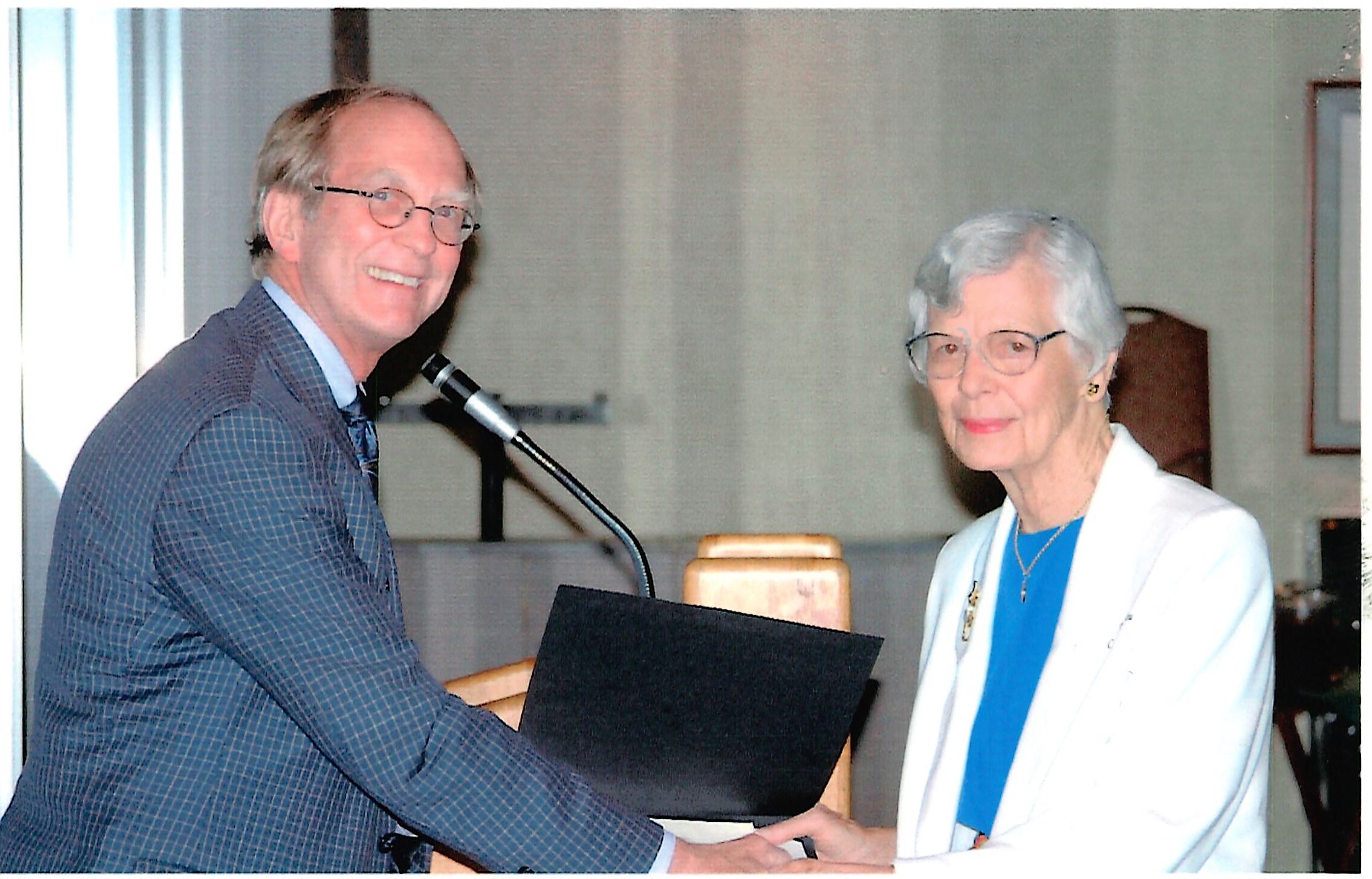 Dr. Robert Watson and Mrs. Chapman