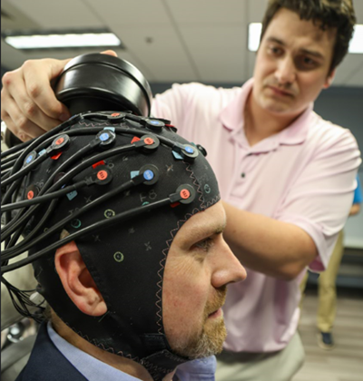 image of fNIRS setup