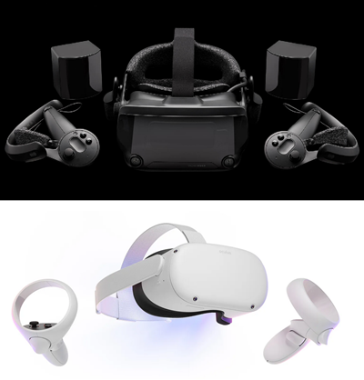 image of virtual reality headsets