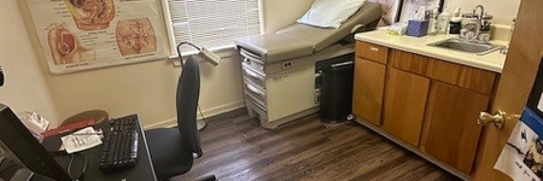 Clinic Room at James A. Shanks Middle School Health Clinic