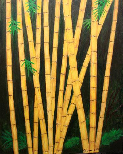 Hawaiian Yellow Bamboo by Carmen Burton