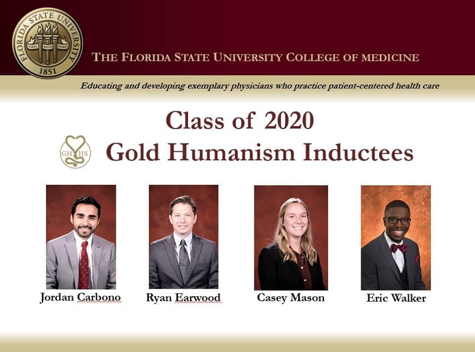 Gold Humanism Inductees