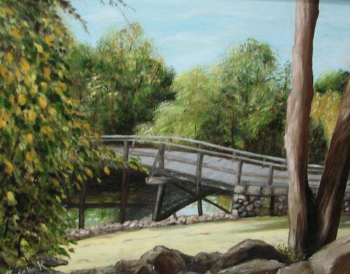 Old Bridge to Main by Tadako Knight