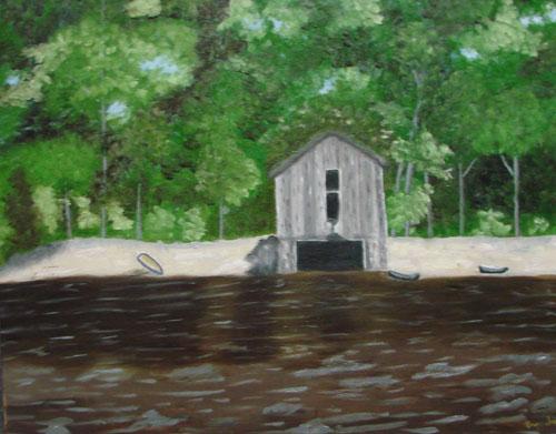 The Old Mill Pond by Nancy Smith