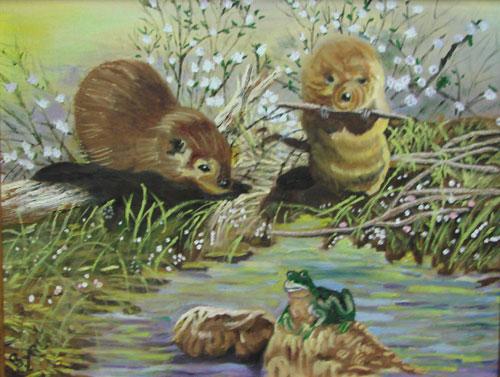 Beavers' Pond by Bryd Clayton