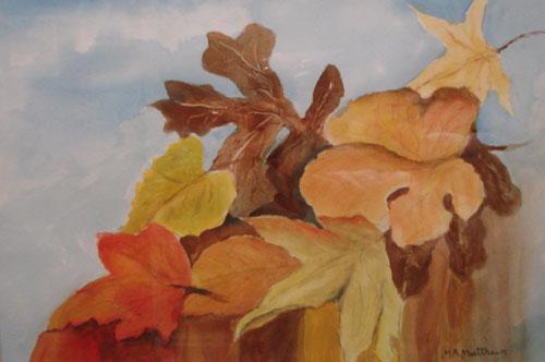 Falling Leaves by M.A. Matthews