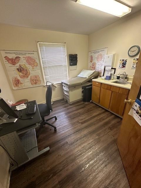Clinic Room at James A. Shanks Middle School Health Clinic