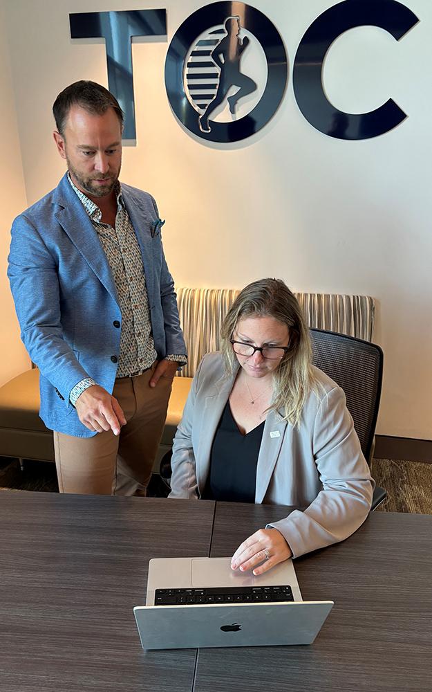 Dr. Matthew Lee and Emilie Miley