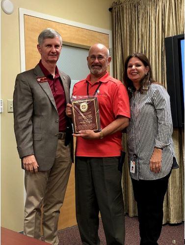 Dr. Jose Quero received the Guardian of the Mission Award