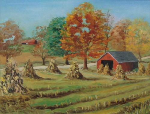 Harvest Time by Mary Hafner