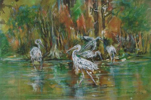 Nature's Water Ballet by Mary Alice Hunt