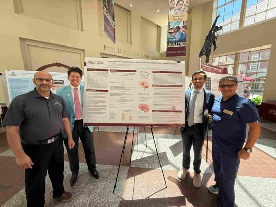 Resident Dr. Rishi Kalia, Dr. Urrea-Mendoza