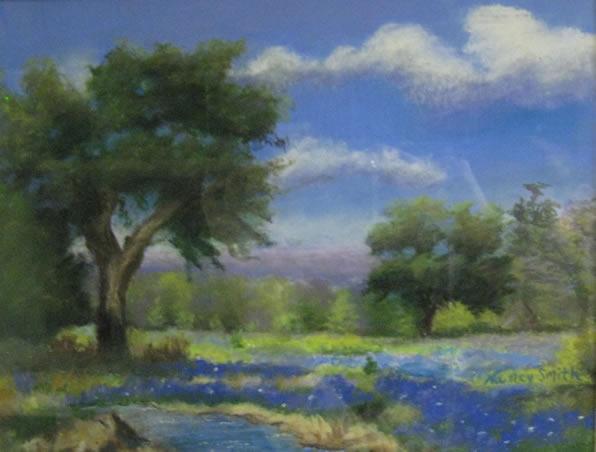 Texas Blue Bonnets by Nancy Smith Turtle Cove by Gale Poteat