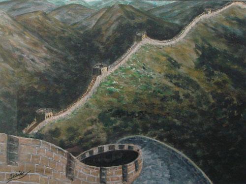 Great Wall of China by Tadako Knight