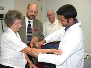 Photographed: Interactive learning experience for FSU College of Medicine students.