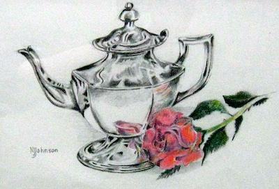 Tea Rose by Nancy Juster Johnson