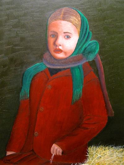 Amish Girl by Siroos Tamaddoni