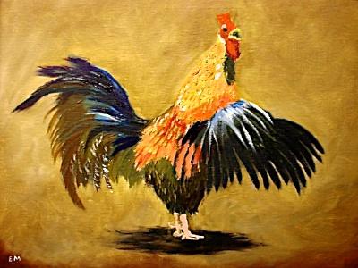 Rooster 1 by Elsa McKinney
