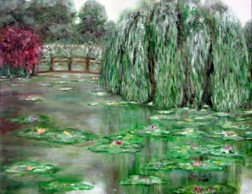Faux Monet by Chantal Littleton