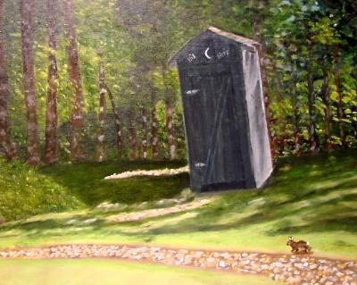 Outhouse by Nancy Smith