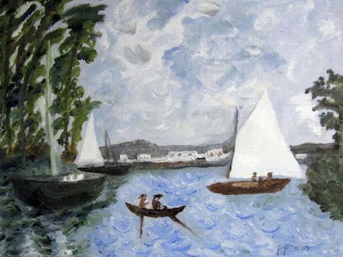 A Study of Monet by Patricia Press	