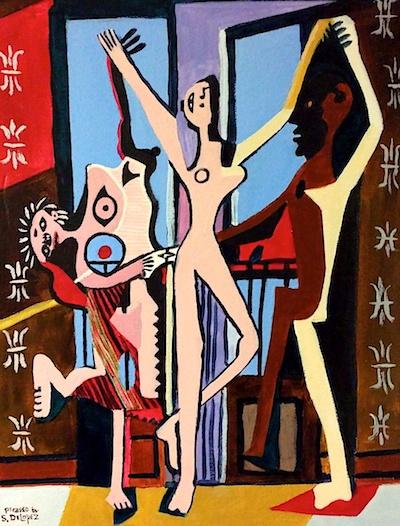 Picasso's Dancers by Sandy DeLopez