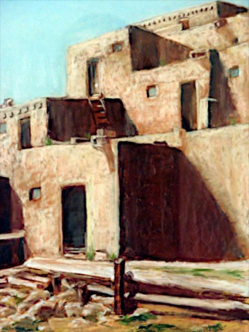 Pueblo by Margaret Hamilton