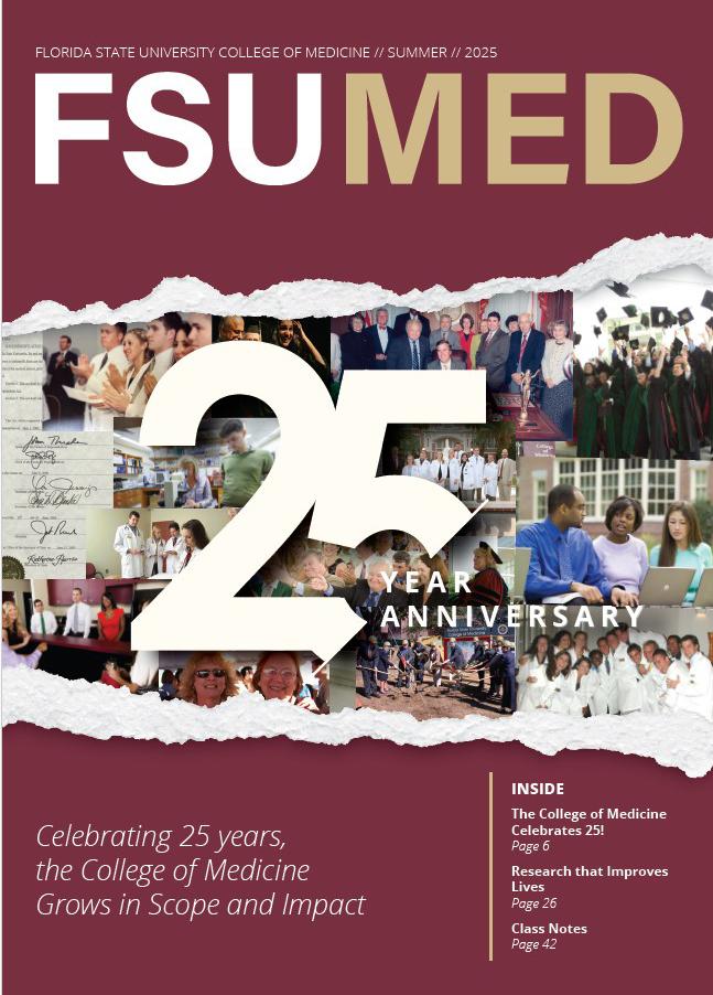 25th Anniversary issue of FSU MED