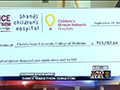 FSU Dance Marathon presents check to med school (WCTV)