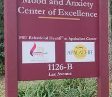 Sign for the Mood and Anxiety Center