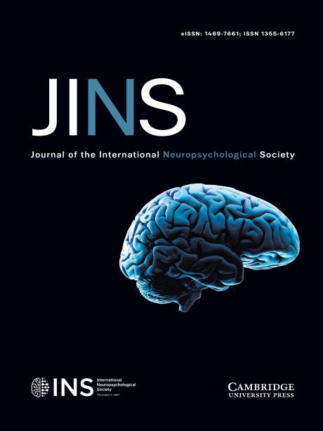 Journal of the International Neuropsychological Society Image