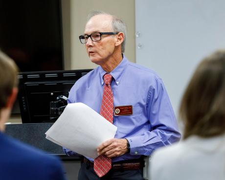 Dr. Frank Walker, CMS Foundation Scholarship chair