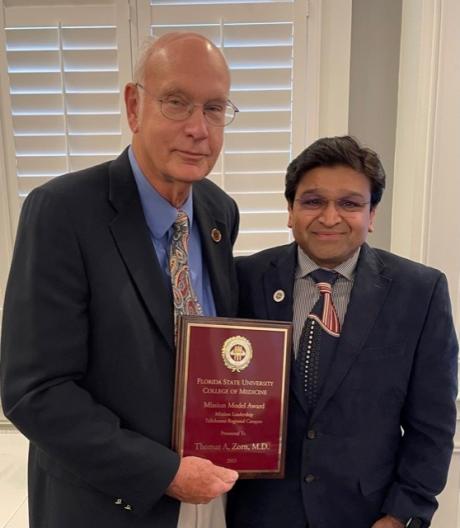 Dr. Thomas A. Zorn received the Mission Model Award